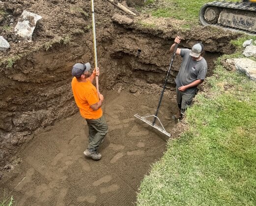 Excavation septic needs image