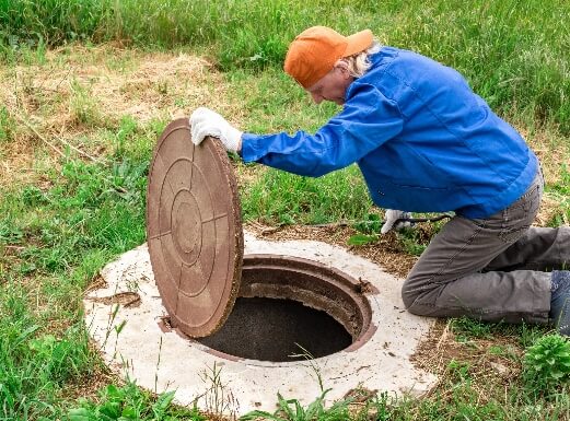 Septic services inspection job image