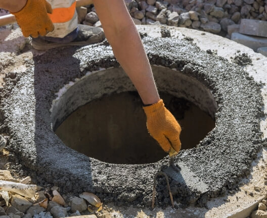Septic system installation image