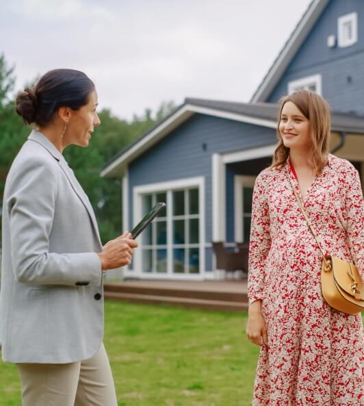 Two ladies are discussing their septic problems
