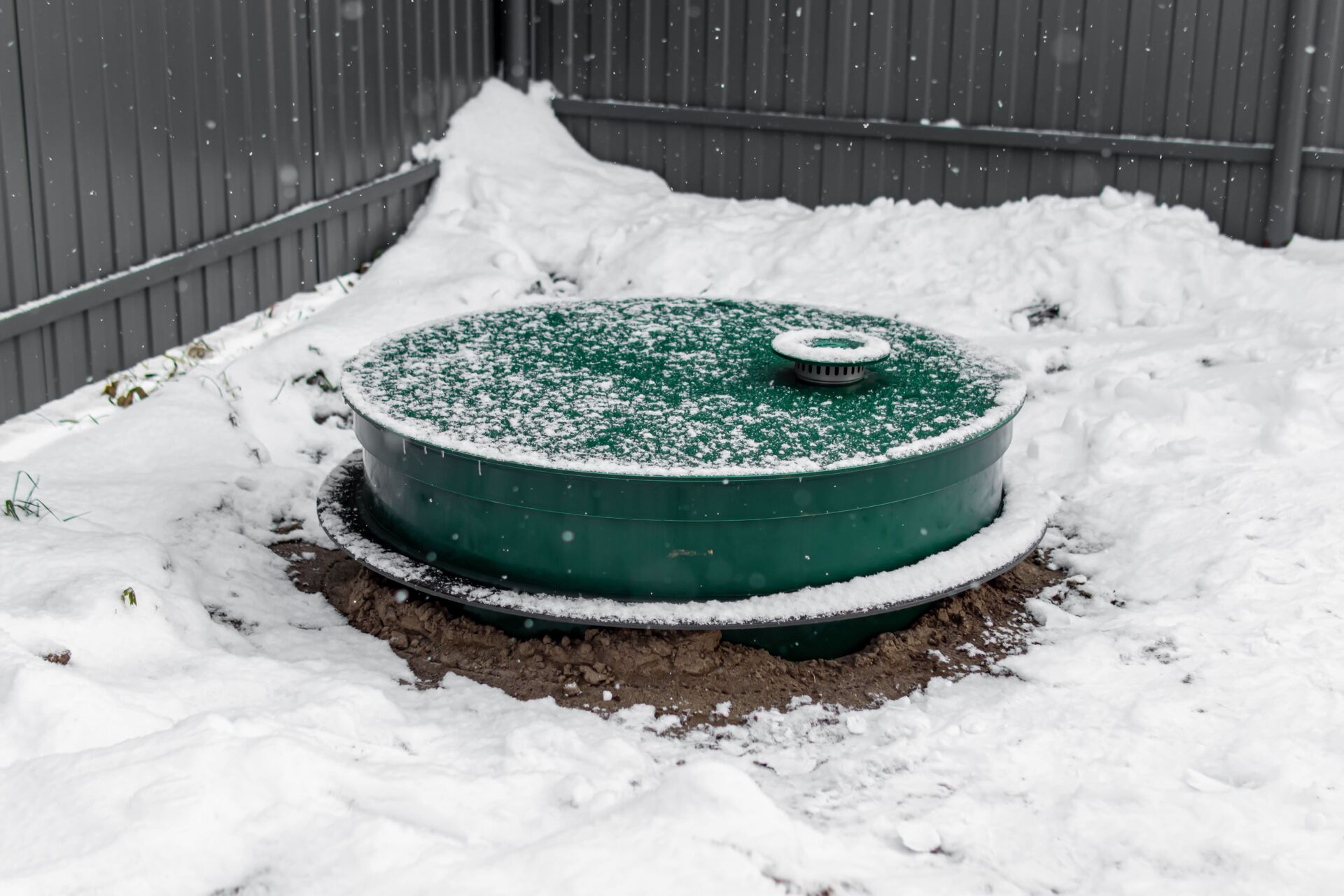septic system winter maintenance