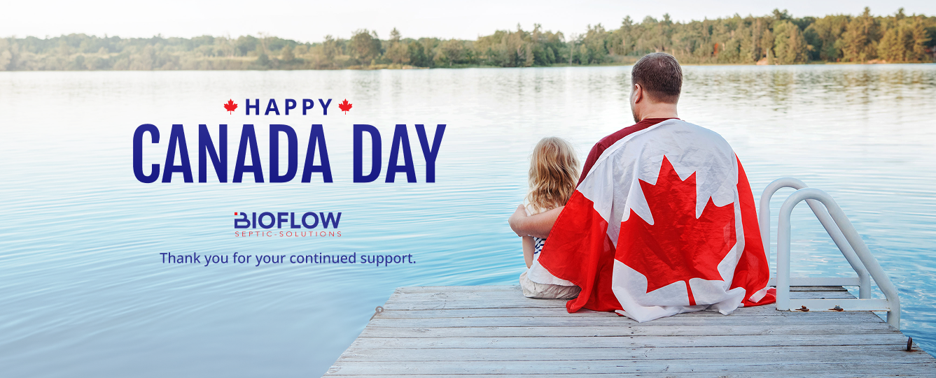 Happy Canada Day from BioFlow Septic Solutions